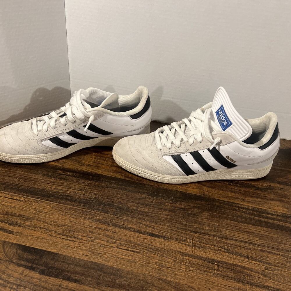 adidas Busenitz White Black 10 1/2 FV5877 - Picture 4 of 9